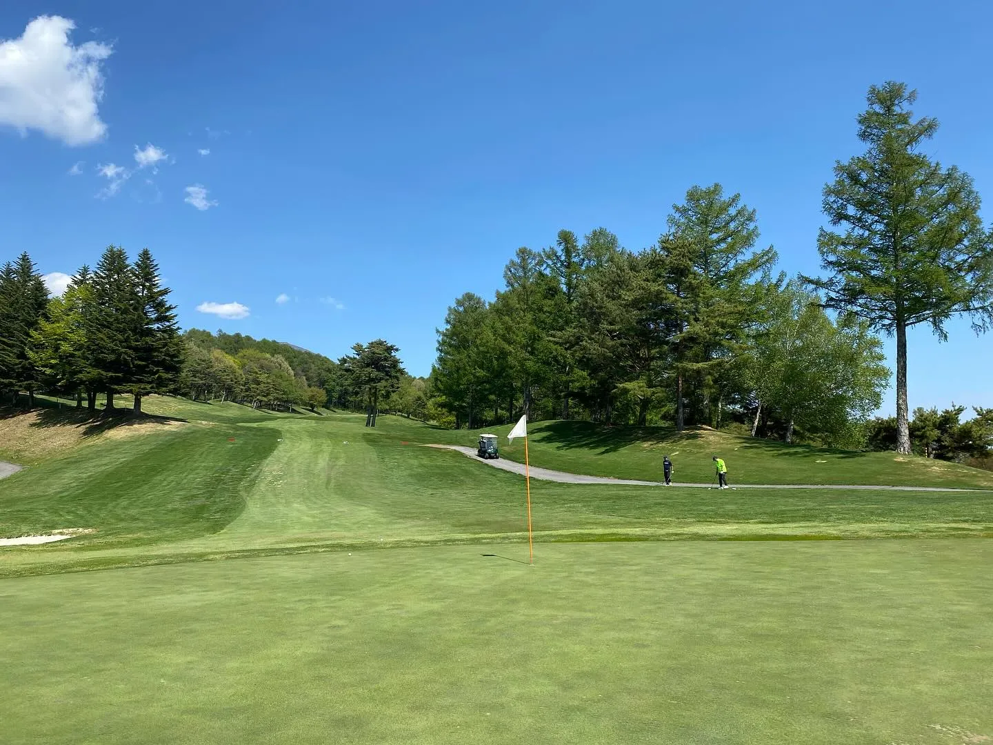 小諸高原カントリーに行ってきました⛳️!快晴、無風という絶好...